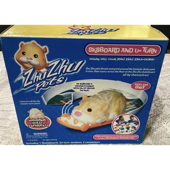 New ZhuZhu Pets Sk8Board And U-Turn Add On Set - Picture 4 of 6